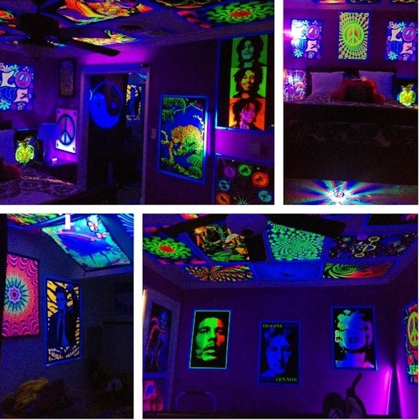 blacklight posters
