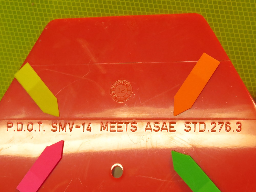 plain plastic triangle